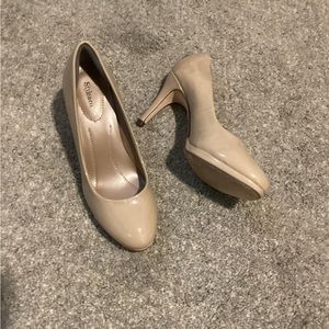 Style & Co Tan High Heeled Pumps